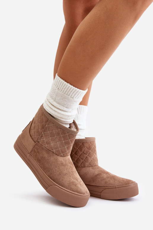 Laarzen SneeuIn laarzen Opar het kasteel opInarmen met bont erin Big Star OO274A524 beige Laarzen SneeuIn laarzen Opar het kasteel opInarmen met bont erin Big Star OO274A524 beige