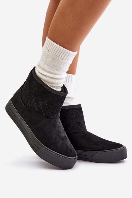 Bottes Bottes de neige Au Château réchauffer avec de la fourrure à l intérieur Big Star OO274A522 couleur noire Bottes Bottes de neige Au Château réchauffer avec de la fourrure à l intérieur Big Star OO274A522 couleur noire