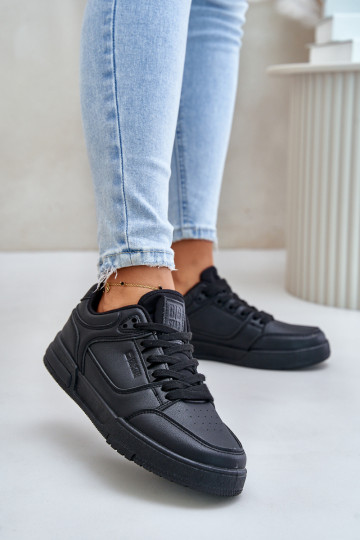 Sneakers model schoenen Dames Big Star OO274A551 Hi-Poly System zwarte kleur 2