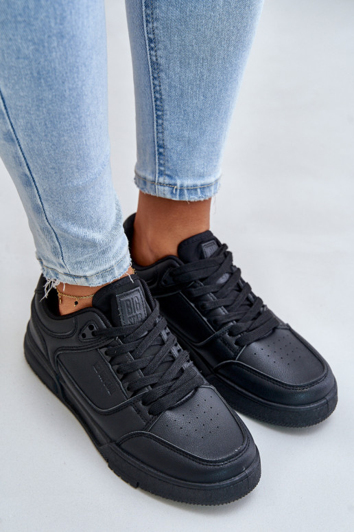 Chaussures modèle baskets Féminin Big Star OO274A551 Hi-Poly System couleur noire