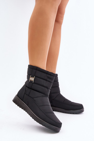 snowboots Dames To the Castle zwarte kleur Mezitha