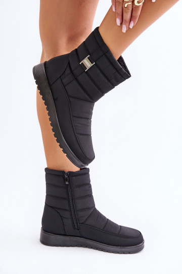 Bottes de neige Féminin Au Château couleur noire Mezitha 2