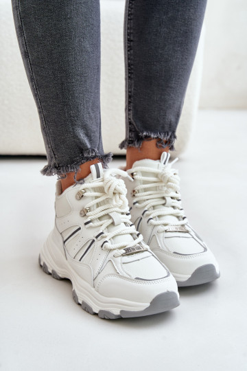 sich Zuarm laufen Sneakers Stilvollllschuhe Feminin Big Star OO274A161 Zueiße Farbe