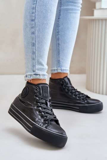 Chaussures isolées à plateforme casual OO274A471 en noir 2