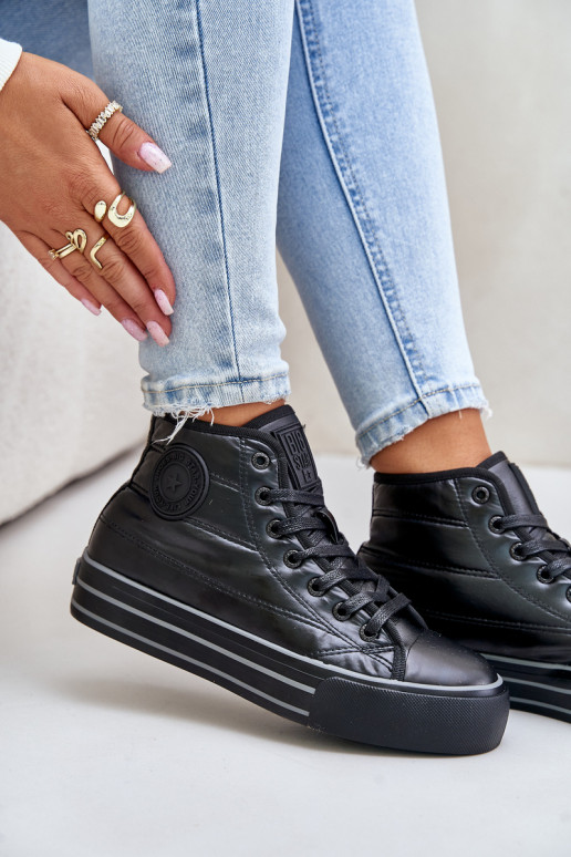 sich Zuarm laufen Freizeitschuhe mit einer Plattform OO274A471 schZuarze Farbe sich Zuarm laufen Freizeitschuhe mit einer Plattform OO274A471 schZuarze Farbe