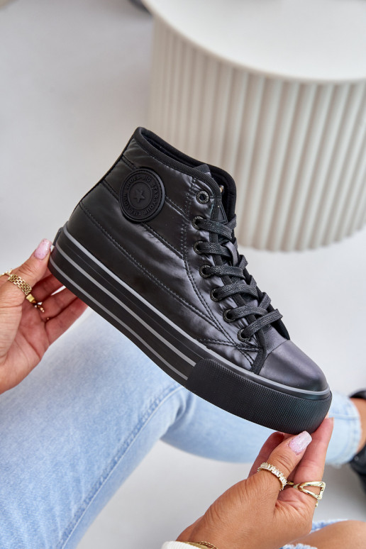 sich Zuarm laufen Freizeitschuhe mit einer Plattform OO274A471 schZuarze Farbe sich Zuarm laufen Freizeitschuhe mit einer Plattform OO274A471 schZuarze Farbe