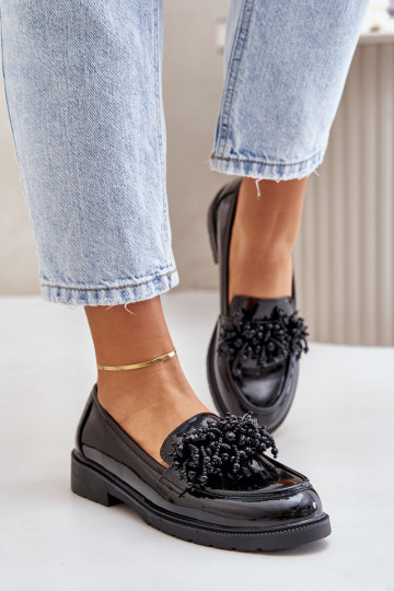 Dames Mocassins met lakeffect S.Barski HY369A zInart