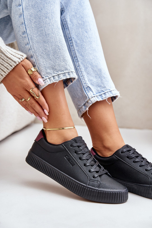 réchauffer Chaussures de loisirs Big Star OO274A462 couleur noire