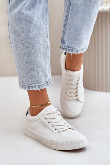 réchauffer Chaussures de loisirs Big Star OO274A460 couleur blanche 2