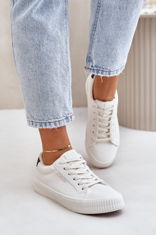 réchauffer Chaussures de loisirs Big Star OO274A460 couleur blanche