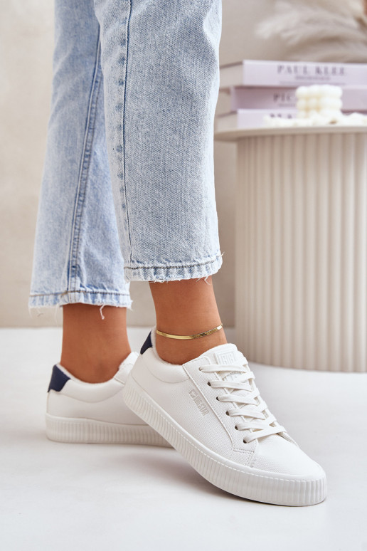 réchauffer Chaussures de loisirs Big Star OO274A460 couleur blanche