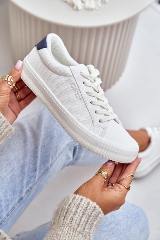 réchauffer Chaussures de loisirs Big Star OO274A460 couleur blanche