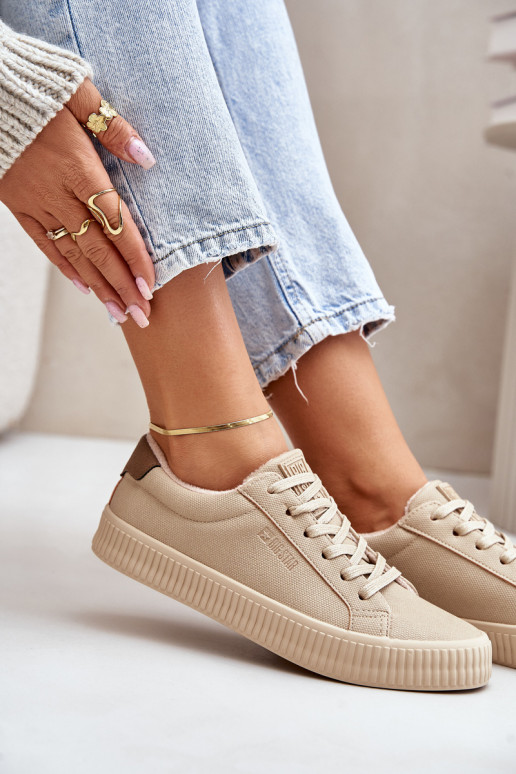 opInarmen Vrijetijdsschoenen Big Star OO274A461 beige opInarmen Vrijetijdsschoenen Big Star OO274A461 beige