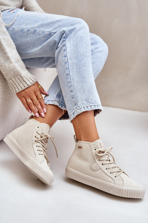 réchauffer Velours Chaussures de loisirs Big Star OO274771 Hi-Poly System beige réchauffer Velours Chaussures de loisirs Big Star OO274771 Hi-Poly System beige