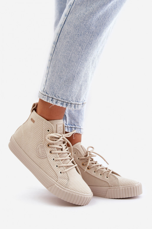 réchauffer Velours Chaussures de loisirs Big Star OO274771 Hi-Poly System beige réchauffer Velours Chaussures de loisirs Big Star OO274771 Hi-Poly System beige