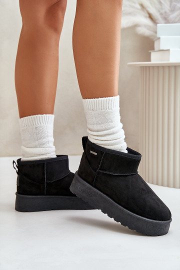 Snowboots met platform Big Star OO274A099 zwarte kleur