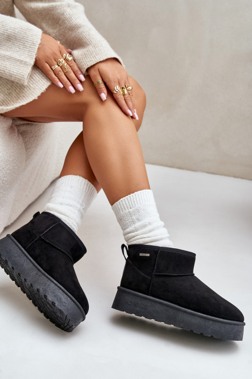 Bottes de neige avec plateforme Big Star OO274A099 couleur noir