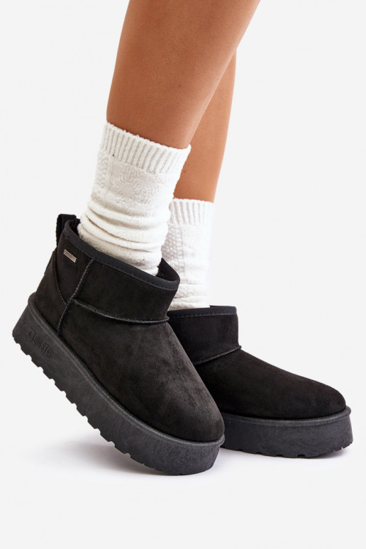 Bottes de neige avec plateforme Big Star OO274A099 couleur noir
