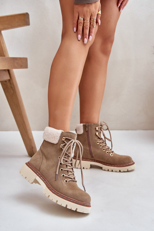 sich Zuarm laufen Schuhe Damenstiefel Zum Schloss Khaki-Farbe Ferelia sich Zuarm laufen Schuhe Damenstiefel Zum Schloss Khaki-Farbe Ferelia