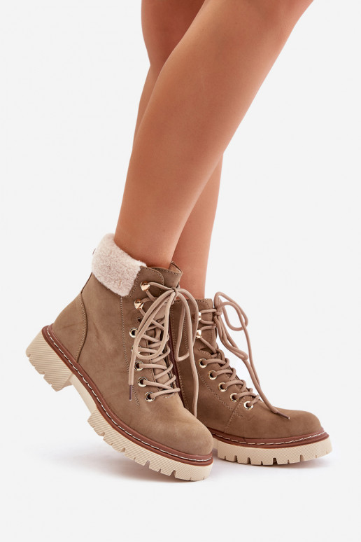 sich Zuarm laufen Schuhe Damenstiefel Zum Schloss Khaki-Farbe Ferelia sich Zuarm laufen Schuhe Damenstiefel Zum Schloss Khaki-Farbe Ferelia