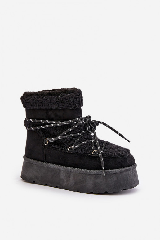 SneeuIn laarzen met platform en stijlvolle details zInart Izathiel SneeuIn laarzen met platform en stijlvolle details zInart Izathiel