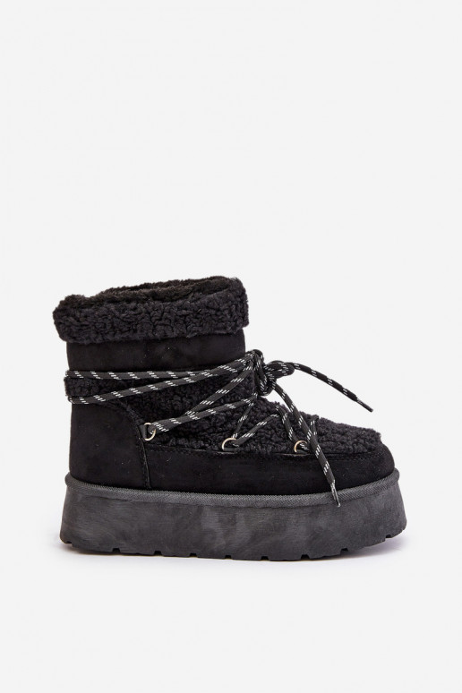 SneeuIn laarzen met platform en stijlvolle details zInart Izathiel SneeuIn laarzen met platform en stijlvolle details zInart Izathiel
