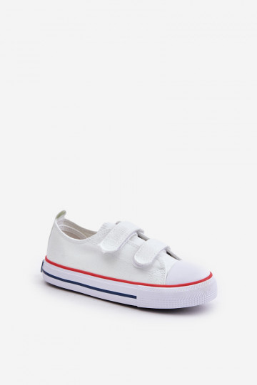 chaussures décontractées Puéril avec attaches adhésives Big Star OO374009 couleur blanche