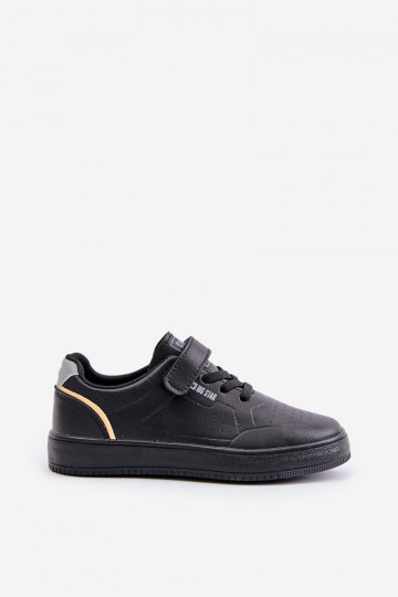 Chaussures casual pour enfants avec fermeture velcro Big Star OO374004 noir 2