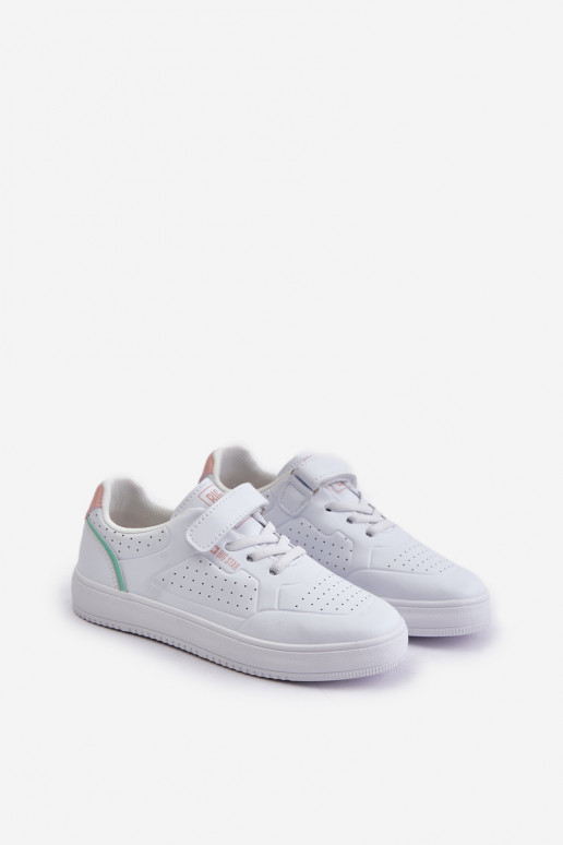 lässige Schuhe Kindisch aus Öko-Leder mit Klebeverschlüssen Big Star OO374005 Zueiße Farbe lässige Schuhe Kindisch aus Öko-Leder mit Klebeverschlüssen Big Star OO374005 Zueiße Farbe