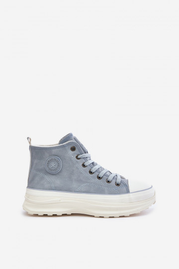 opInarmen Vrijetijdsschoenen met platform Big Star OO274072 blauIn 2