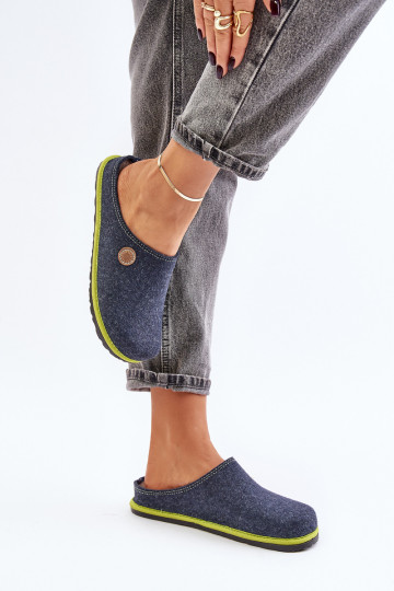 Schuhe hausgemacht Feminin Hausschuhe Inblu CS000039 Dunkelblau