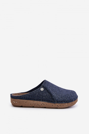 Chaussons pour hommes Inblu MT000011 bleu foncé 2