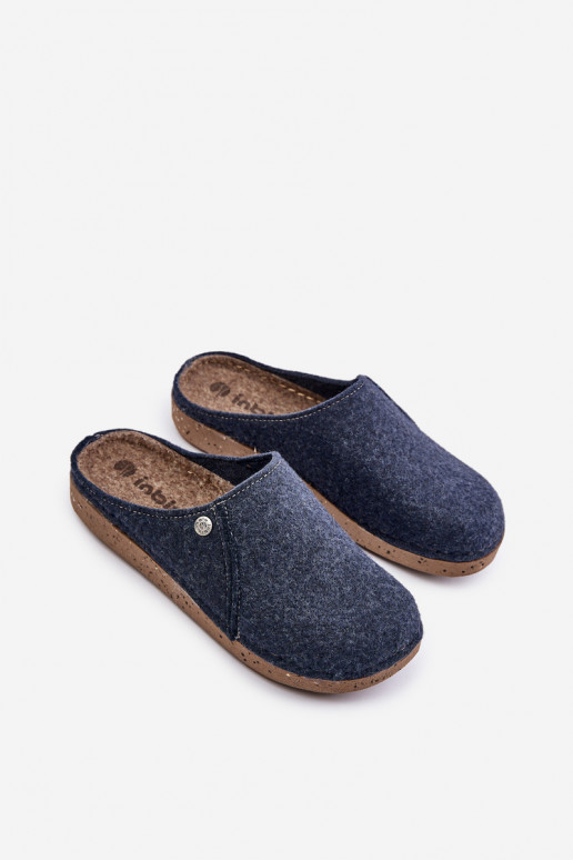 voor mannen schoenen eigengemaakt Slippers Slippers Inblu MT000011 donkerblauIn voor mannen schoenen eigengemaakt Slippers Slippers Inblu MT000011 donkerblauIn