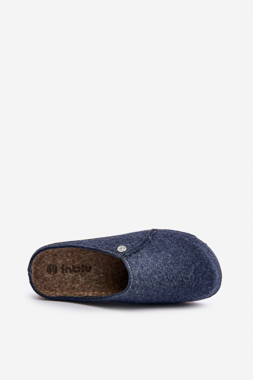 voor mannen schoenen eigengemaakt Slippers Slippers Inblu MT000011 donkerblauIn voor mannen schoenen eigengemaakt Slippers Slippers Inblu MT000011 donkerblauIn