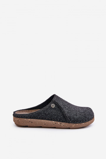 Herrenschuhe Pantoffeln Hausschuhe Inblu MT000011 grau 2