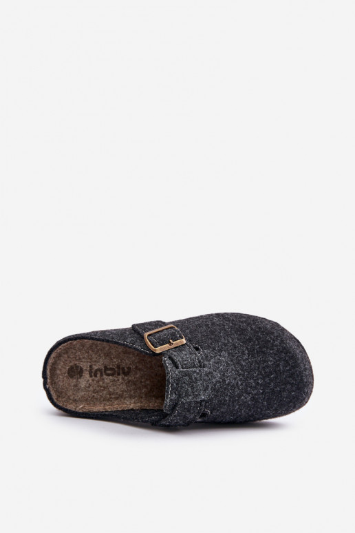 Slippers voor mannen met gespen Slippers Preventieve inbl MT000012 grijs Slippers voor mannen met gespen Slippers Preventieve inbl MT000012 grijs