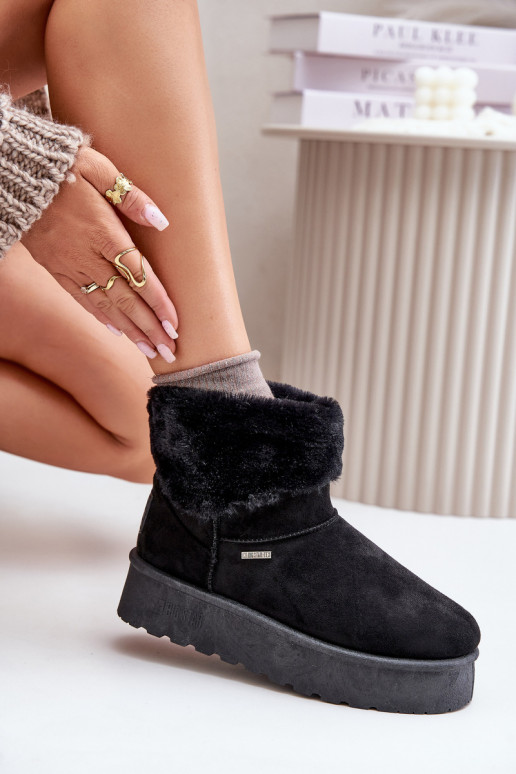 SneeuIn laarzen met platform met bont Big Star OO274A108 zInart