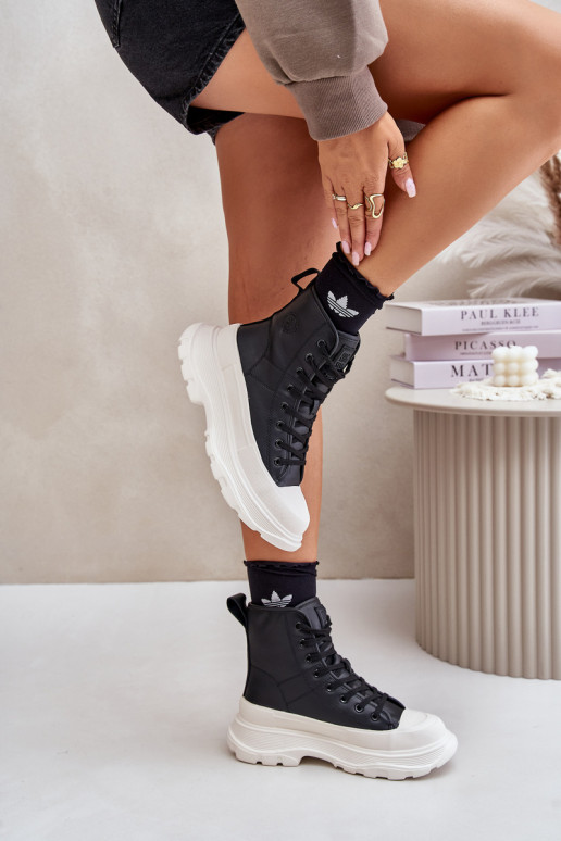 Haut sich Zuarm laufen lässige Schuhe mit einer Plattform Big Star OO274A599 schZuarze Farbe Haut sich Zuarm laufen lässige Schuhe mit einer Plattform Big Star OO274A599 schZuarze Farbe