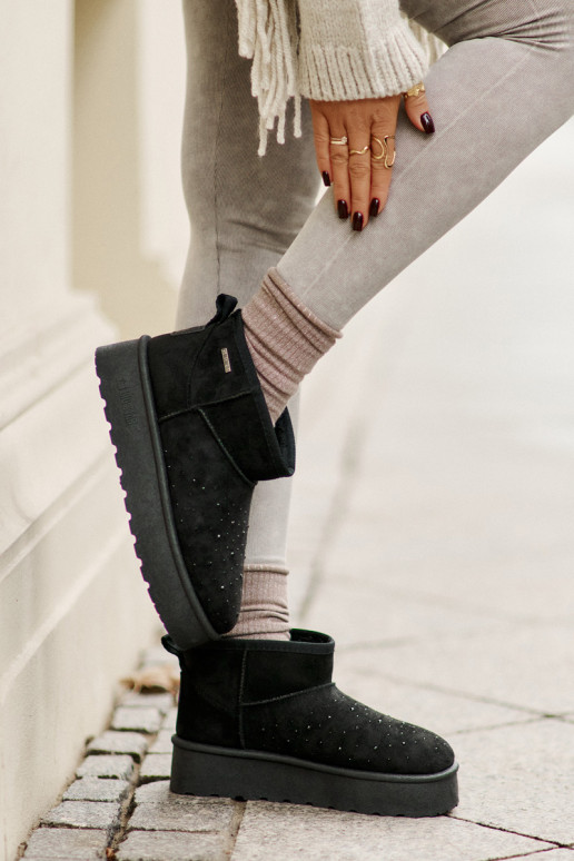 Bottes de neige Avec décoration avec une plateforme Big Star OO274A105 couleur noire