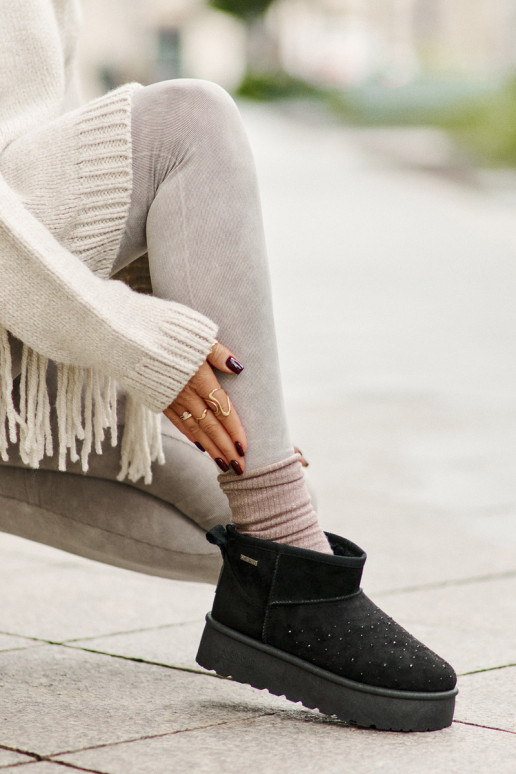 Bottes de neige Avec décoration avec une plateforme Big Star OO274A105 couleur noire