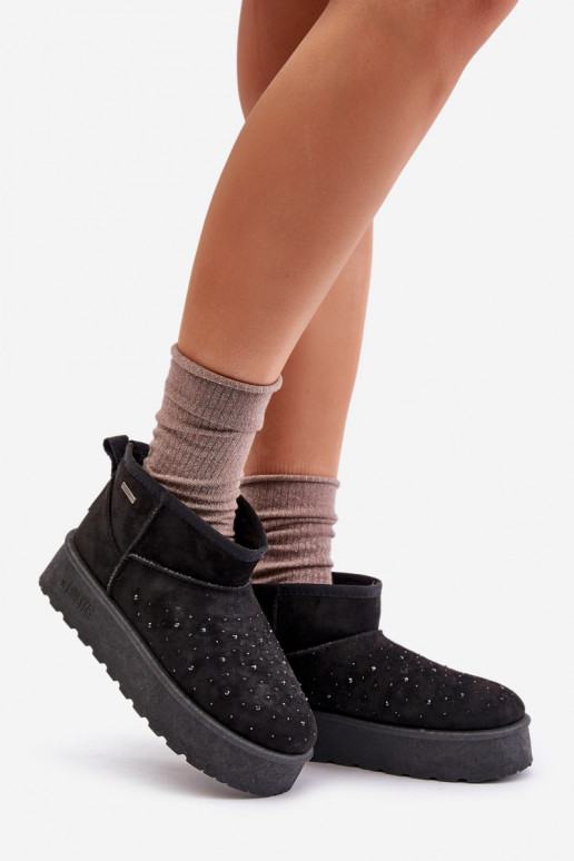 Bottes de neige Avec décoration avec une plateforme Big Star OO274A105 couleur noire