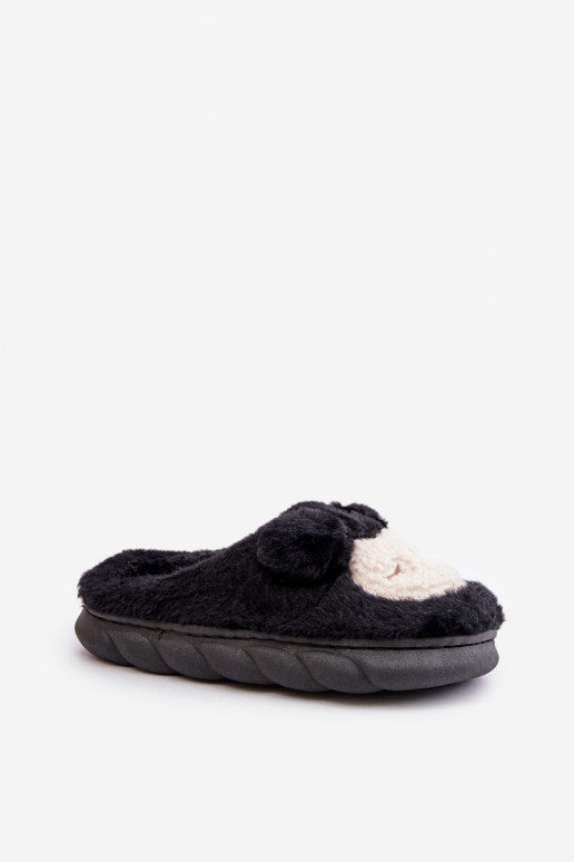 Inarm met bont Slippers Dames zInart Jozelinetta