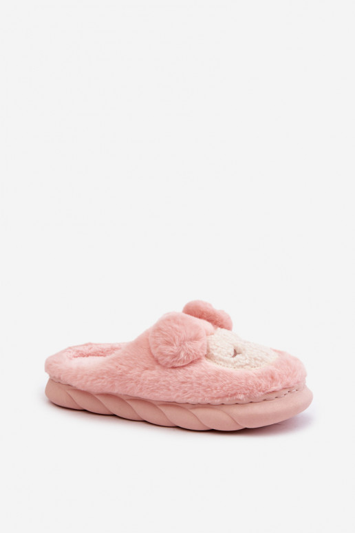 Inarm met bont Slippers Dames roze Jozelinetta Inarm met bont Slippers Dames roze Jozelinetta
