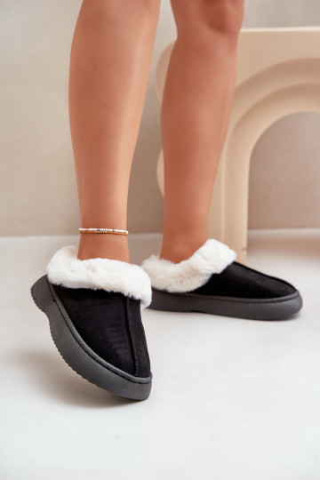 Slippers Dames met bont zInart Zinntia
