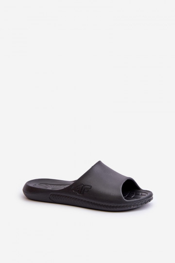 Damenhausschuhe 4F 4FMM00FFLIF093A-20S schwarze Farbe 2