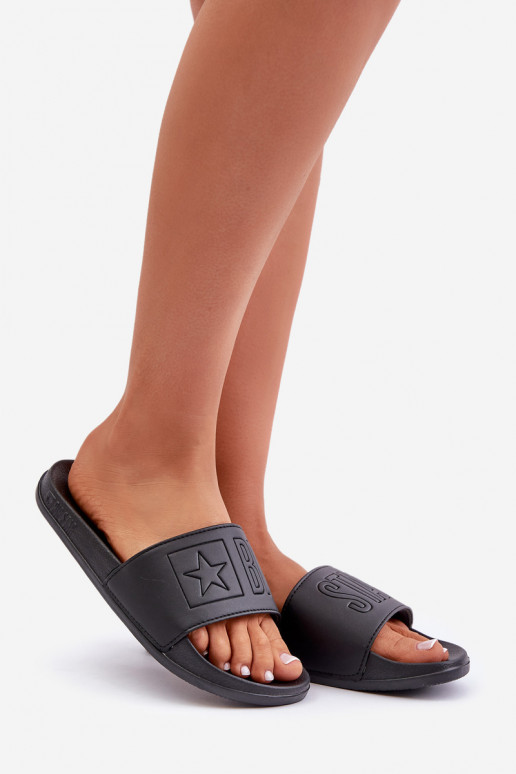 Lichtgewicht pantoffels Big Star OO274040 zwart