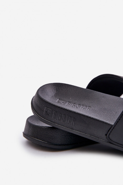 Lichtgewicht pantoffels Big Star OO274040 zwart