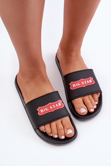 Pantoufles pour femmes Big Star OO274038 noir