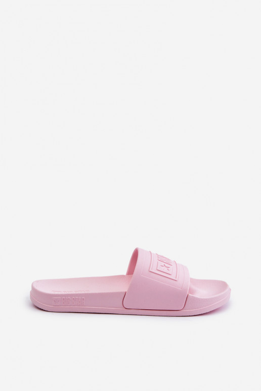 Pantoufles pour femmes Big Star OO274036 rose