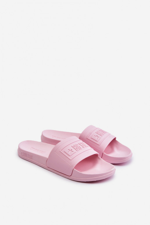 Pantoufles pour femmes Big Star OO274036 rose